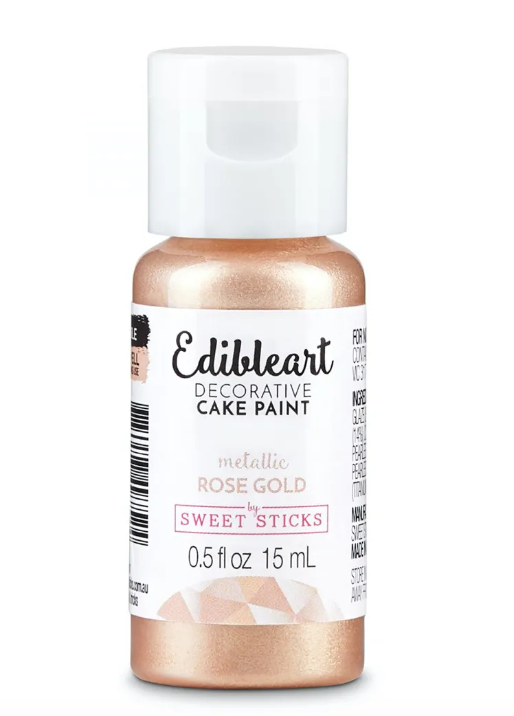Rose Gold 15mL - Edible Art Decorative Paint