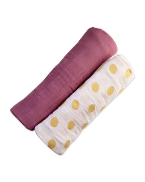 ROSE | Muslin Swaddle Blanket Set