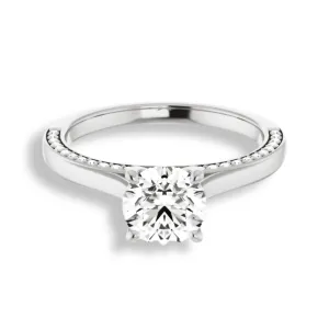 Round Diamond Solitaire Engagement Ring
