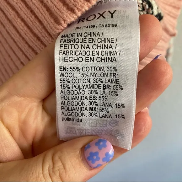 Roxy Cozy Sound Wool Sweater