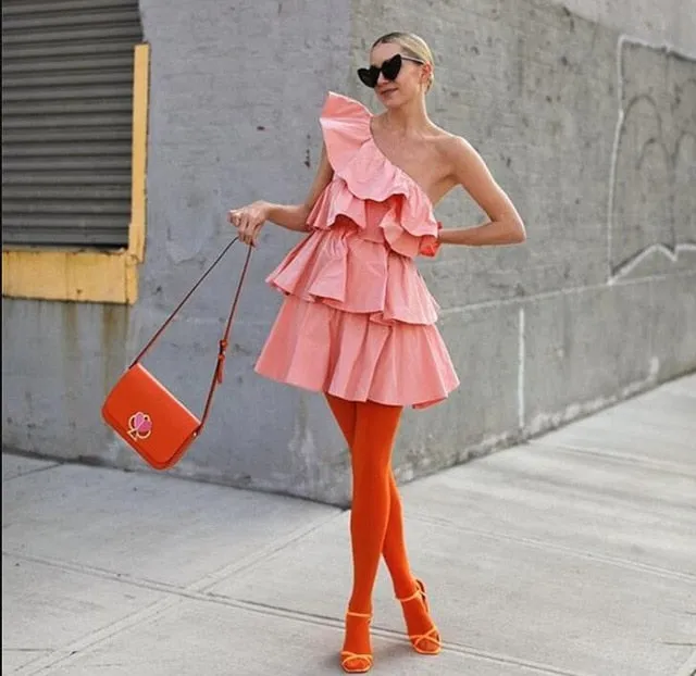 Ruffled Cotten Candy Dress