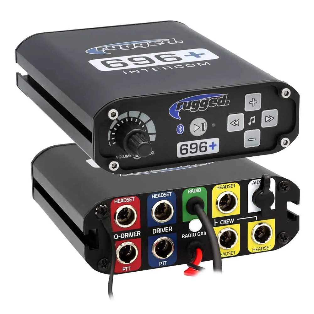Rugged Radio 2 Person - BUILDER KIT with RRP696 PLUS Bluetooth Intercom and M1 Digital Rugged Radio