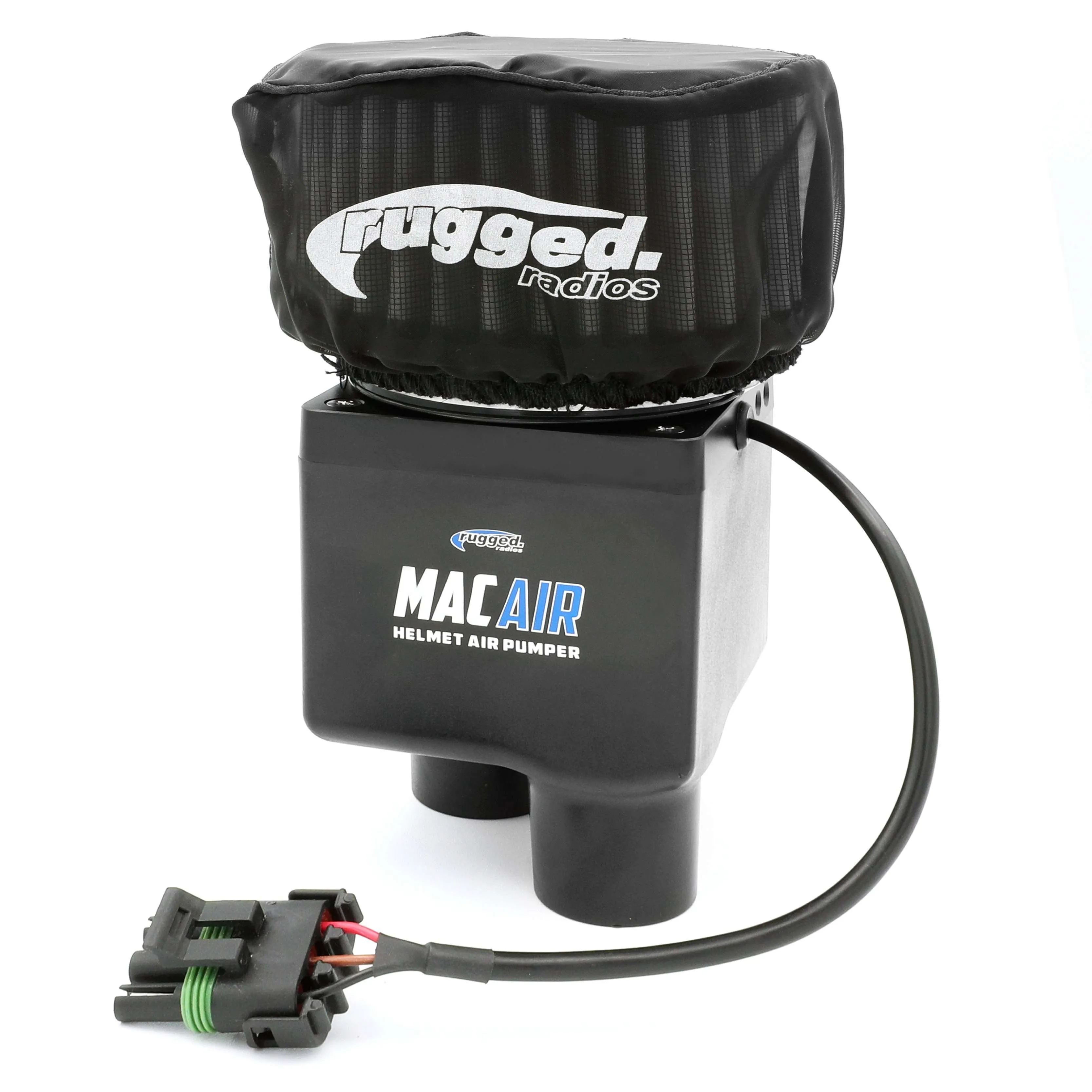 Rugged Radio MAC Air 2-Person Helmet Air Pumper (Bundle)