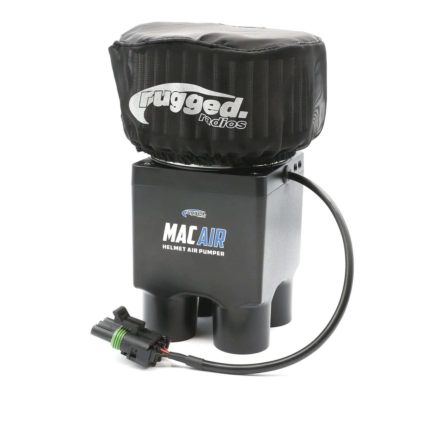 Rugged Radio MAC Air 4-Person Helmet Air Pumper (Bundle)
