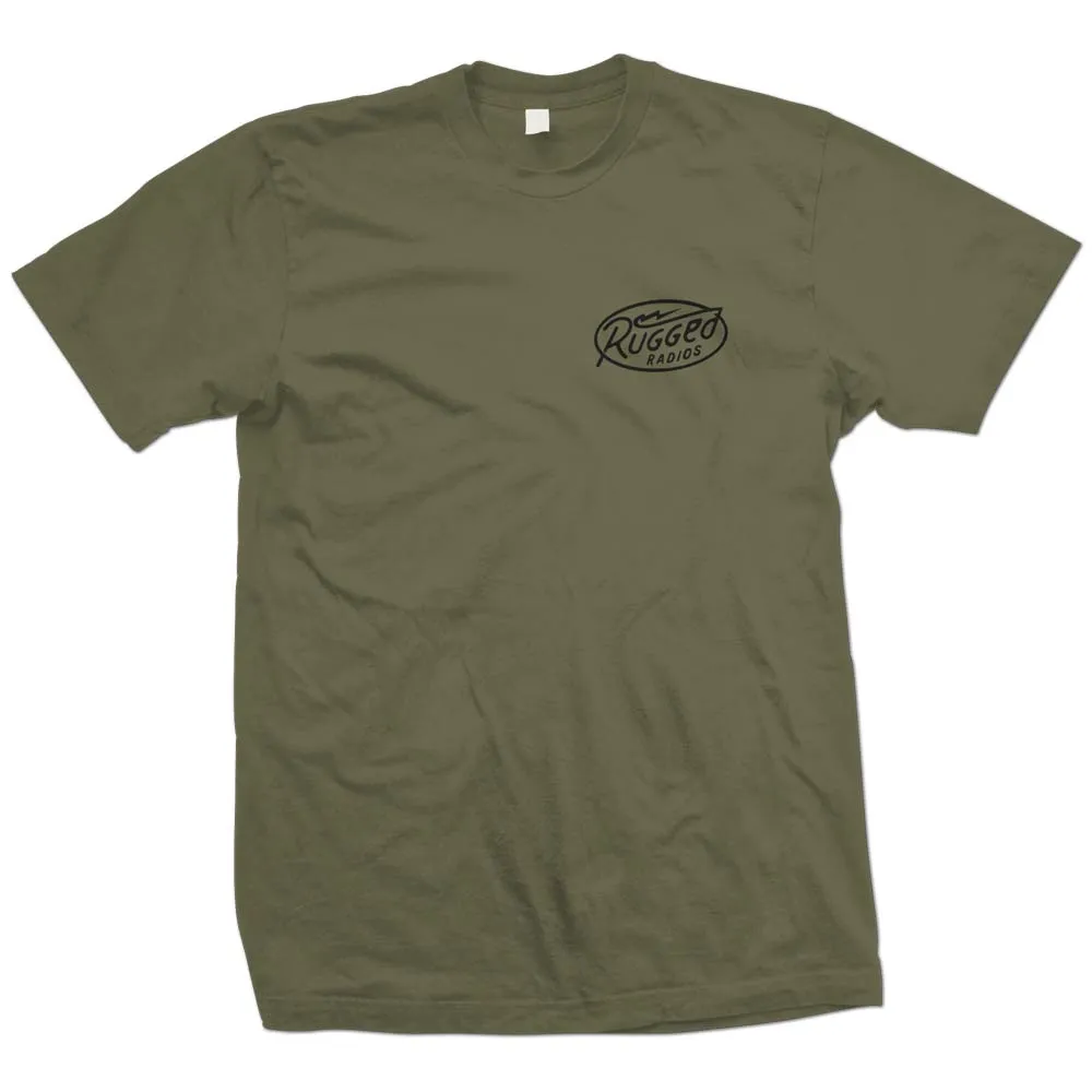 Rugged Radios BOLT T-Shirt - Green