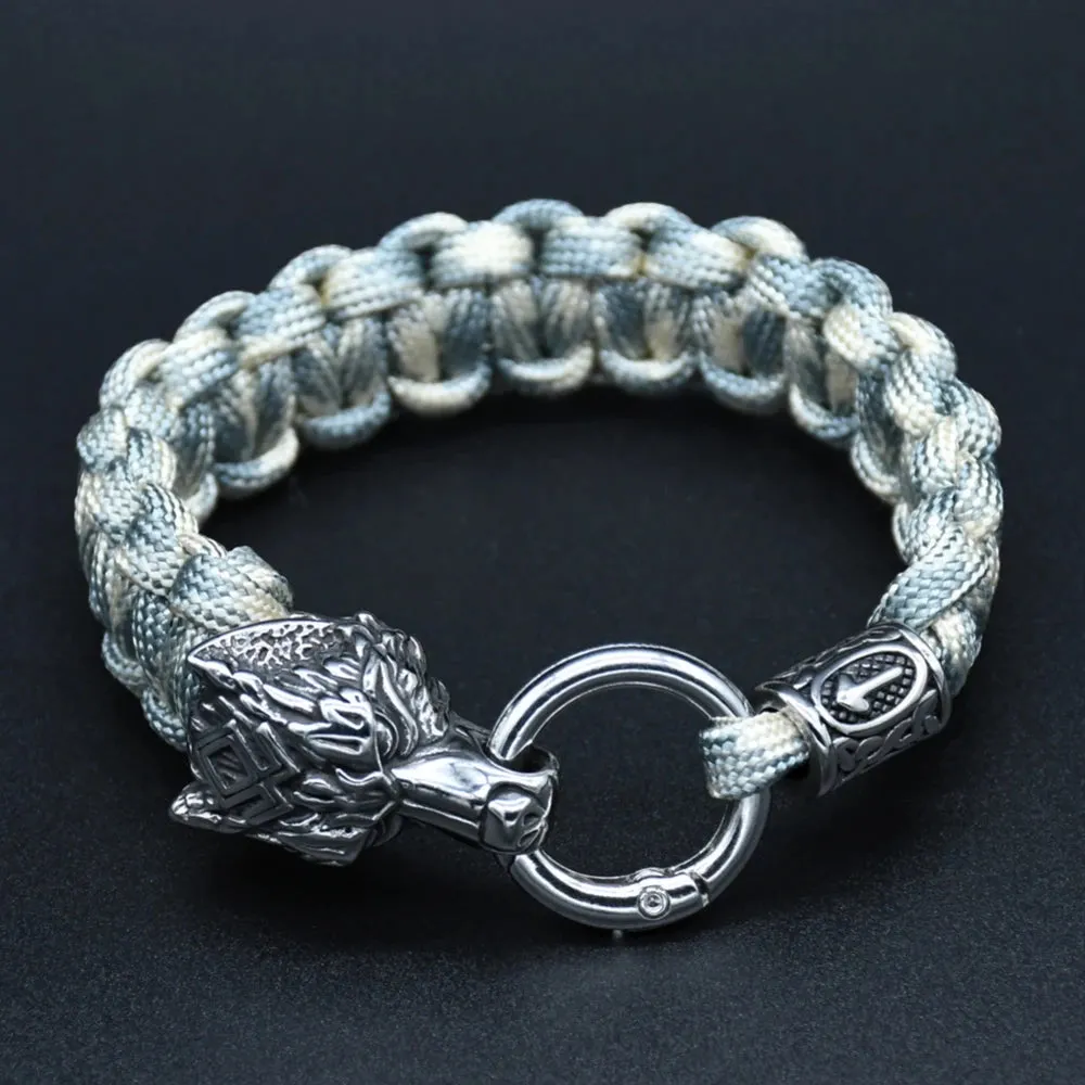 Rugged Wolf Bracelet