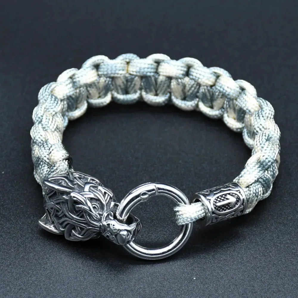 Rugged Wolf Bracelet