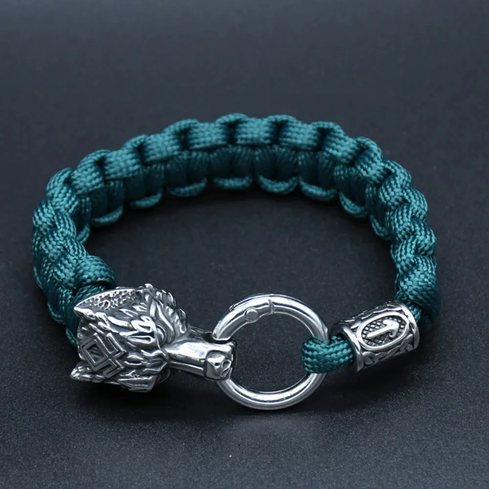 Rugged Wolf Bracelet