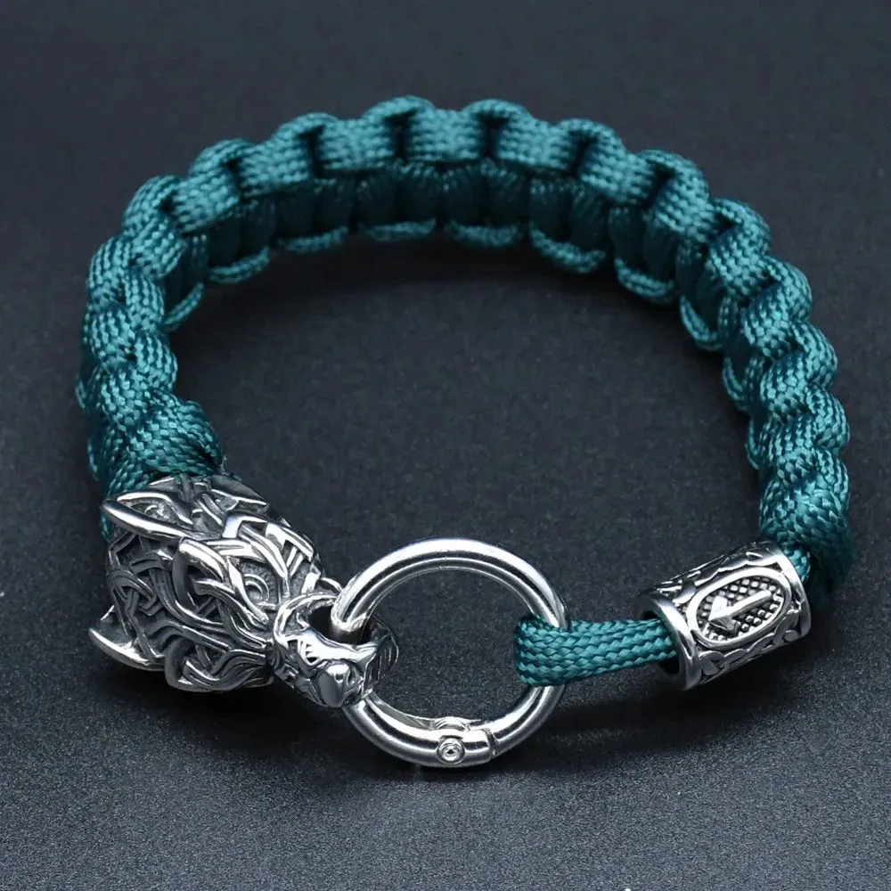 Rugged Wolf Bracelet