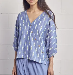 Rujuta Sheth Kimono Ikat Top