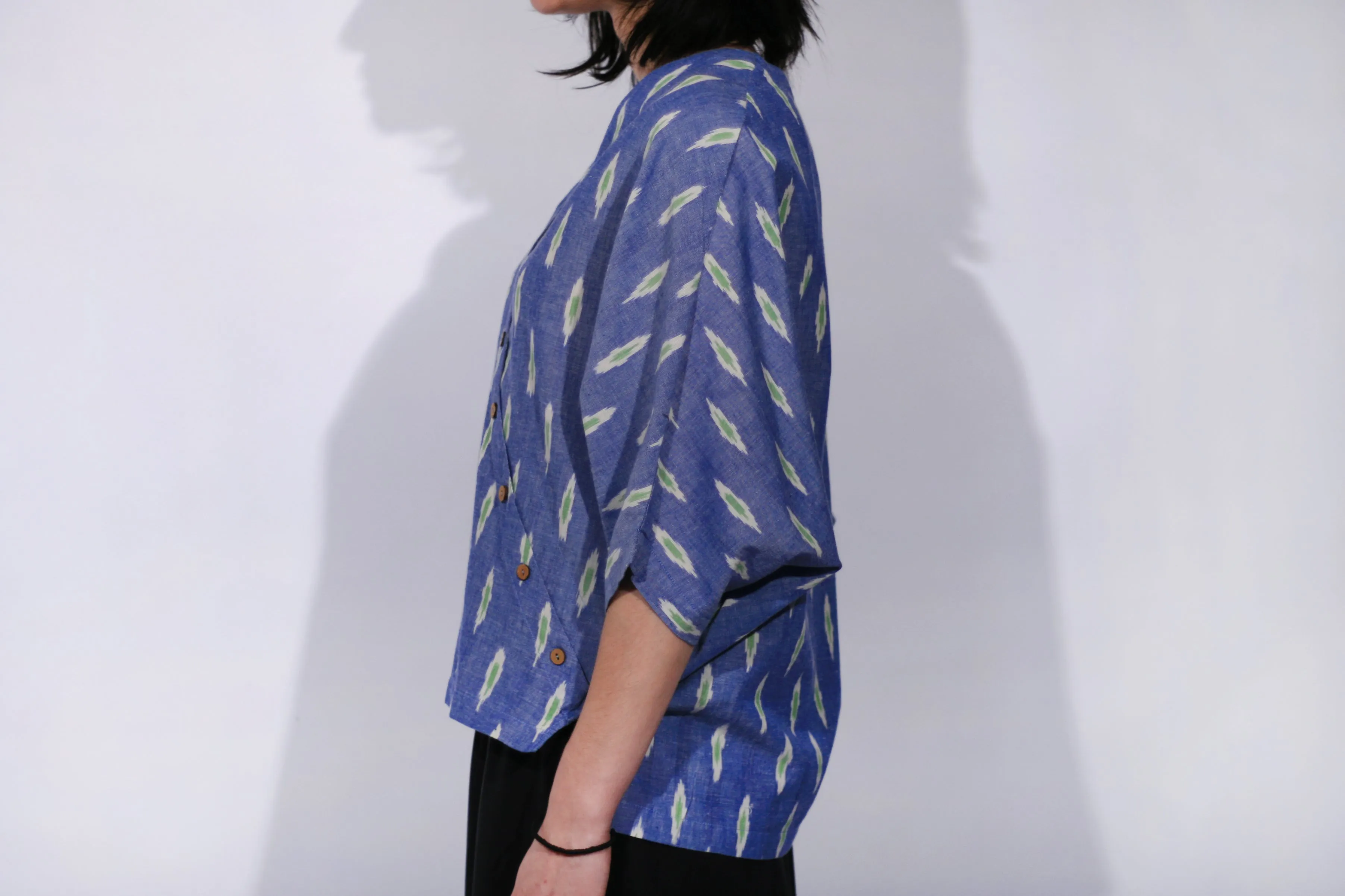 Rujuta Sheth Kimono Ikat Top