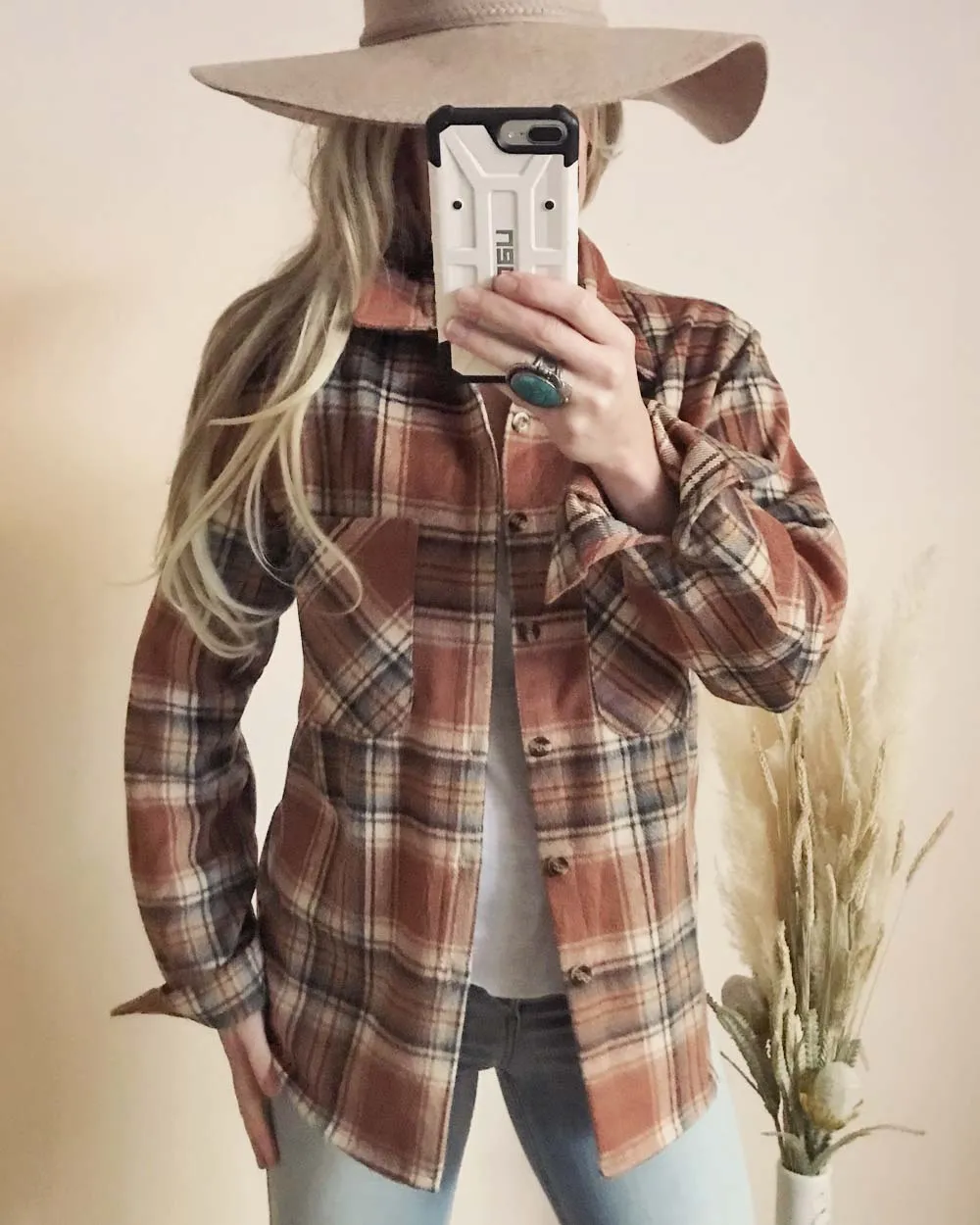Rusted Cozy Plaid