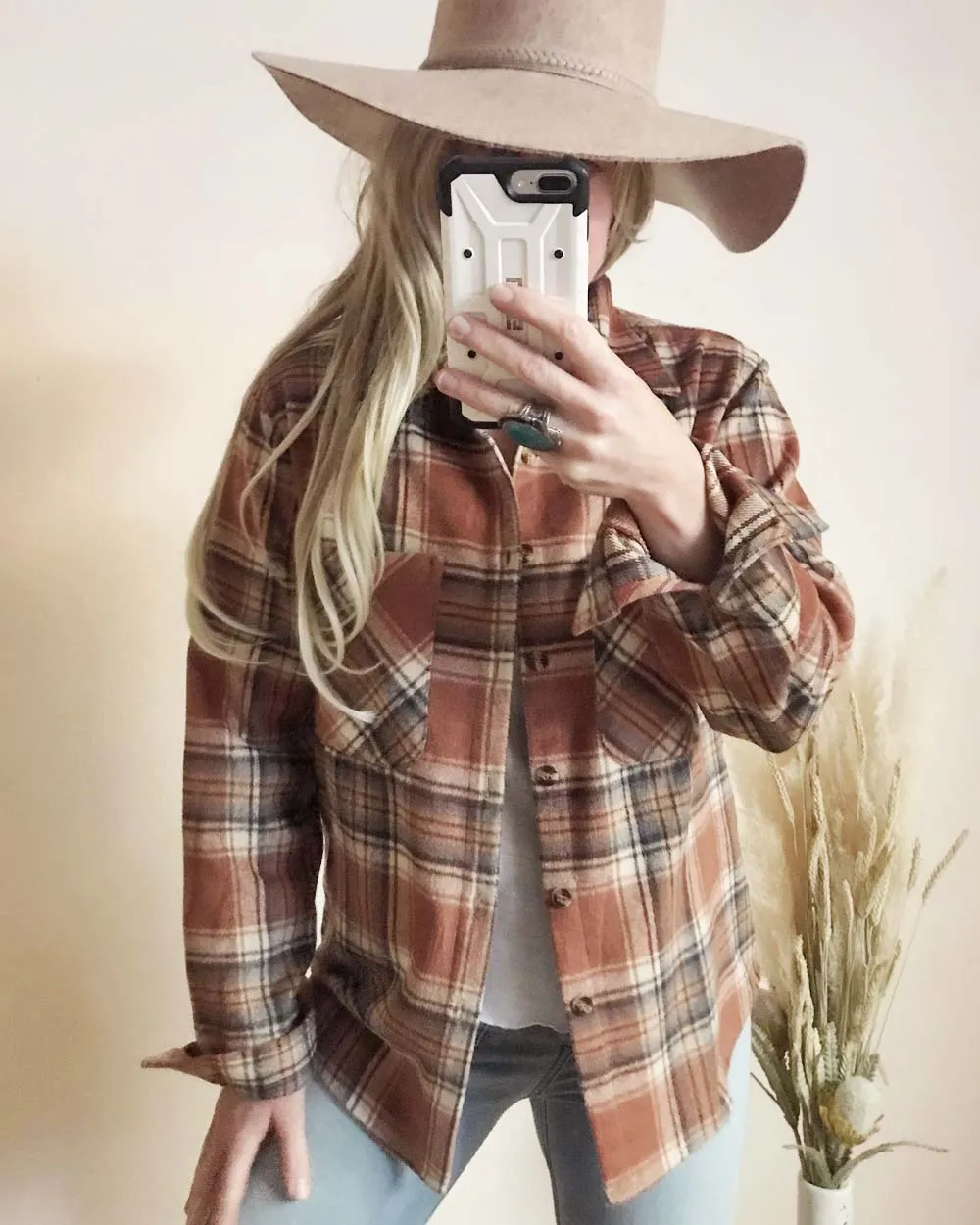 Rusted Cozy Plaid