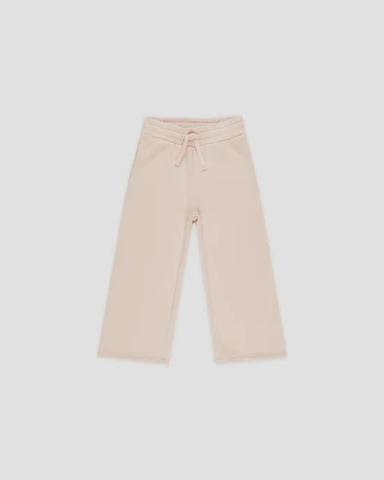 Rylee & Cru - Wide Leg Sweatpant - Shell