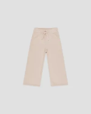 Rylee & Cru - Wide Leg Sweatpant - Shell