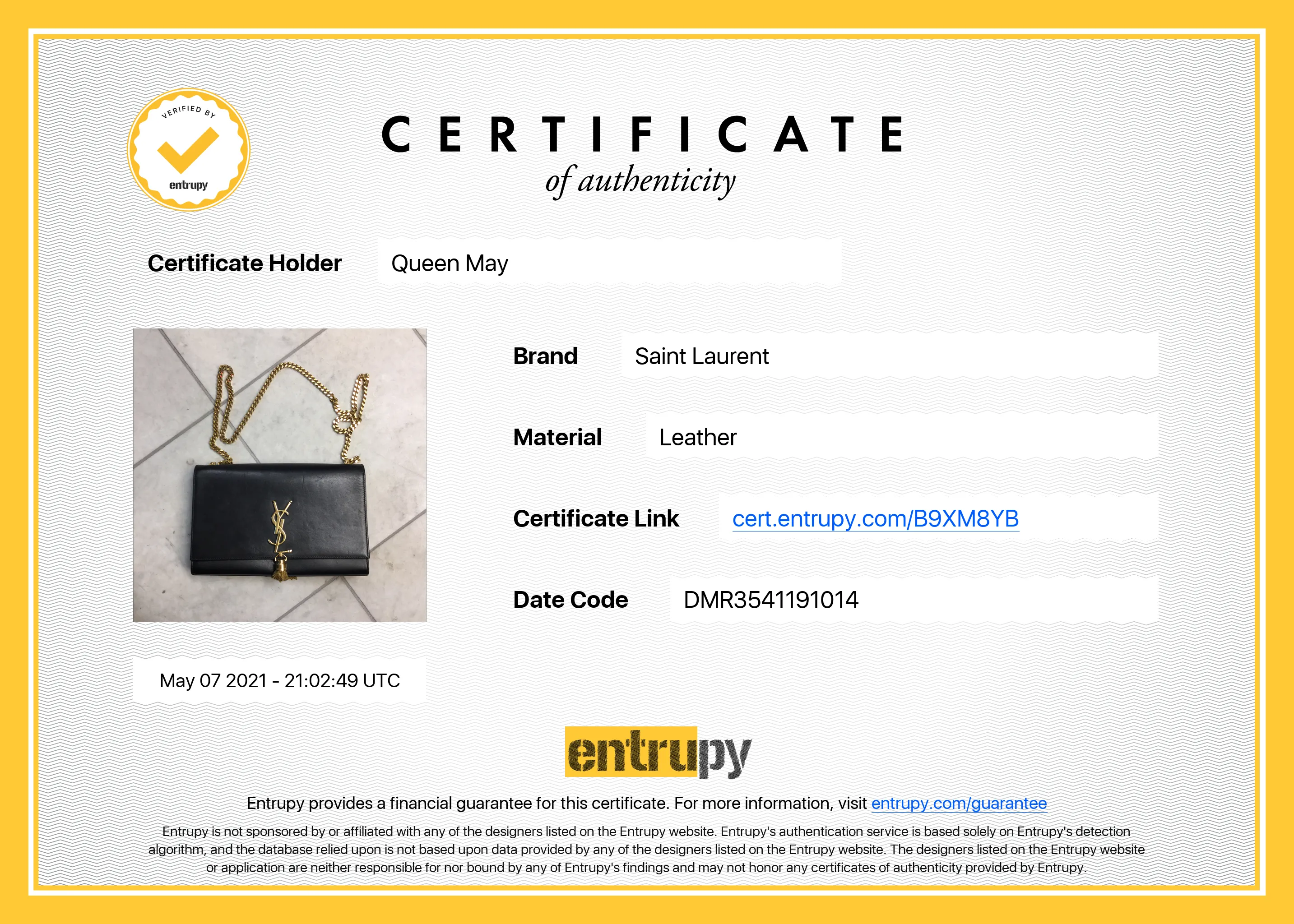 Saint Laurent Kate Crossbody Bag Medium