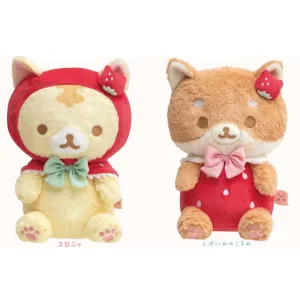 San-x Corocoro Coronya Strawberry Fields Plush