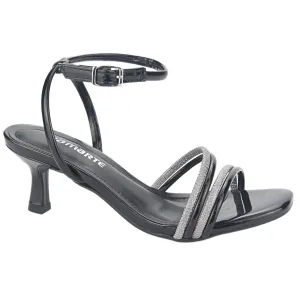 Sandalia Via Marte Mujer 23-18505 Preto Casual