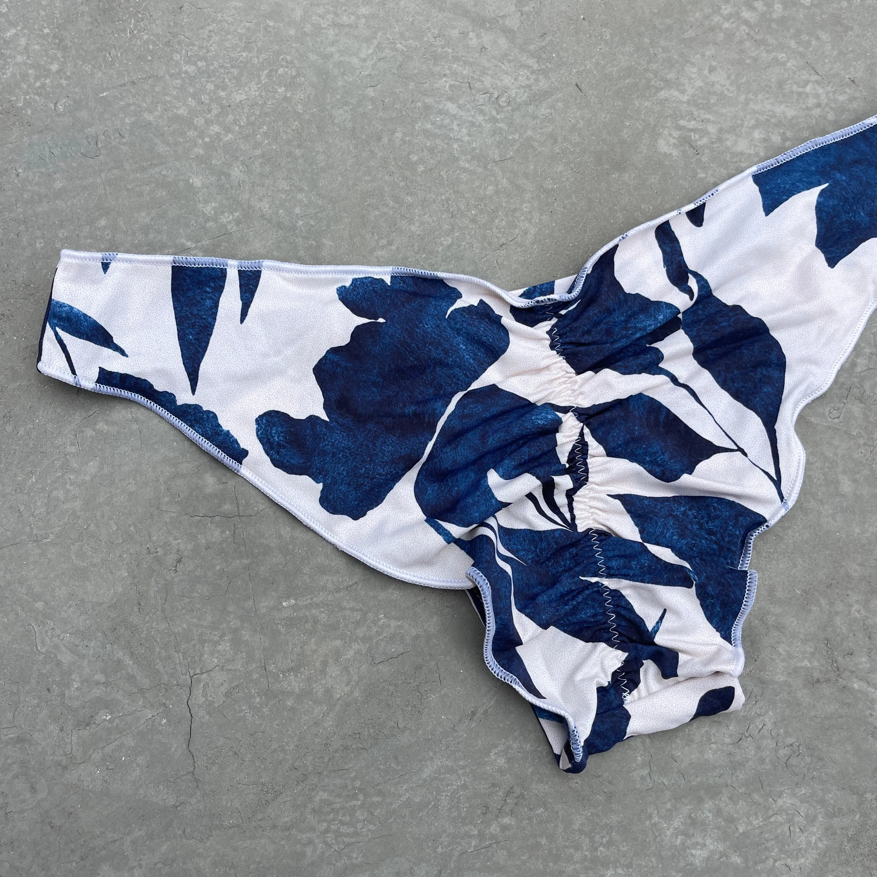 Sapphire Bloom Lili Ripple Bikini Bottom