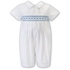 SARAH LOUISE - Boys Smock - Blue