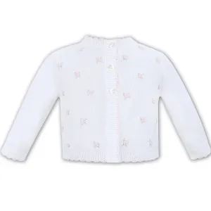 SARAH LOUISE - Rosebud Cardigan - Pink