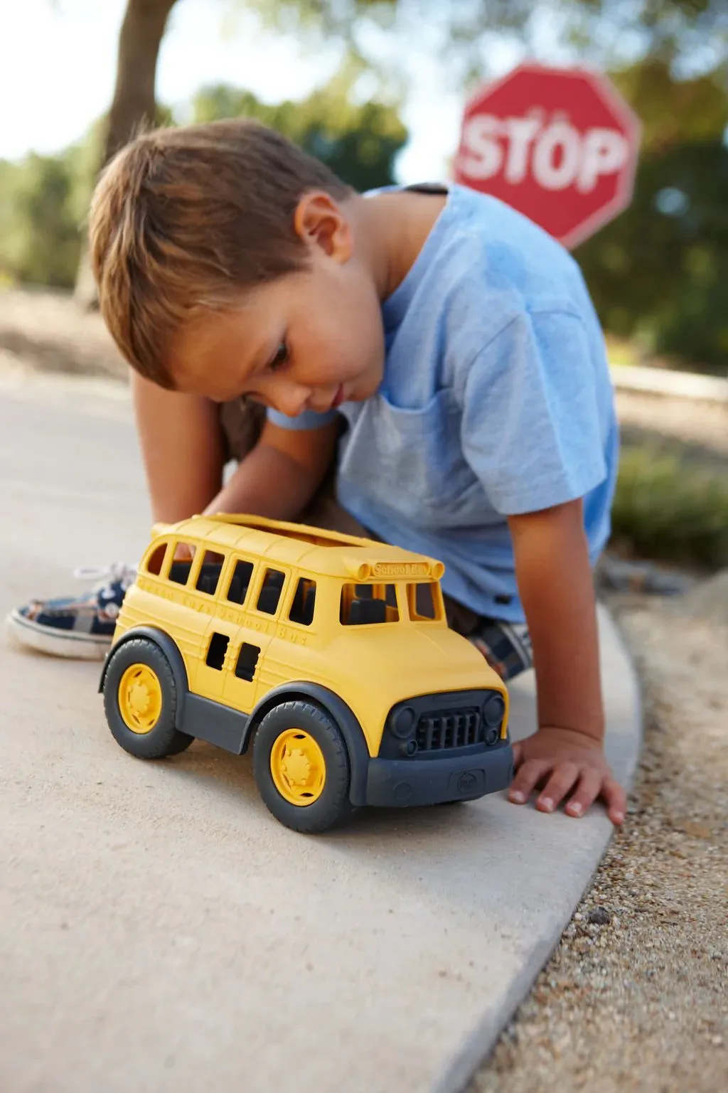 School Bus Toy, 100% Recycled Plastic Toy