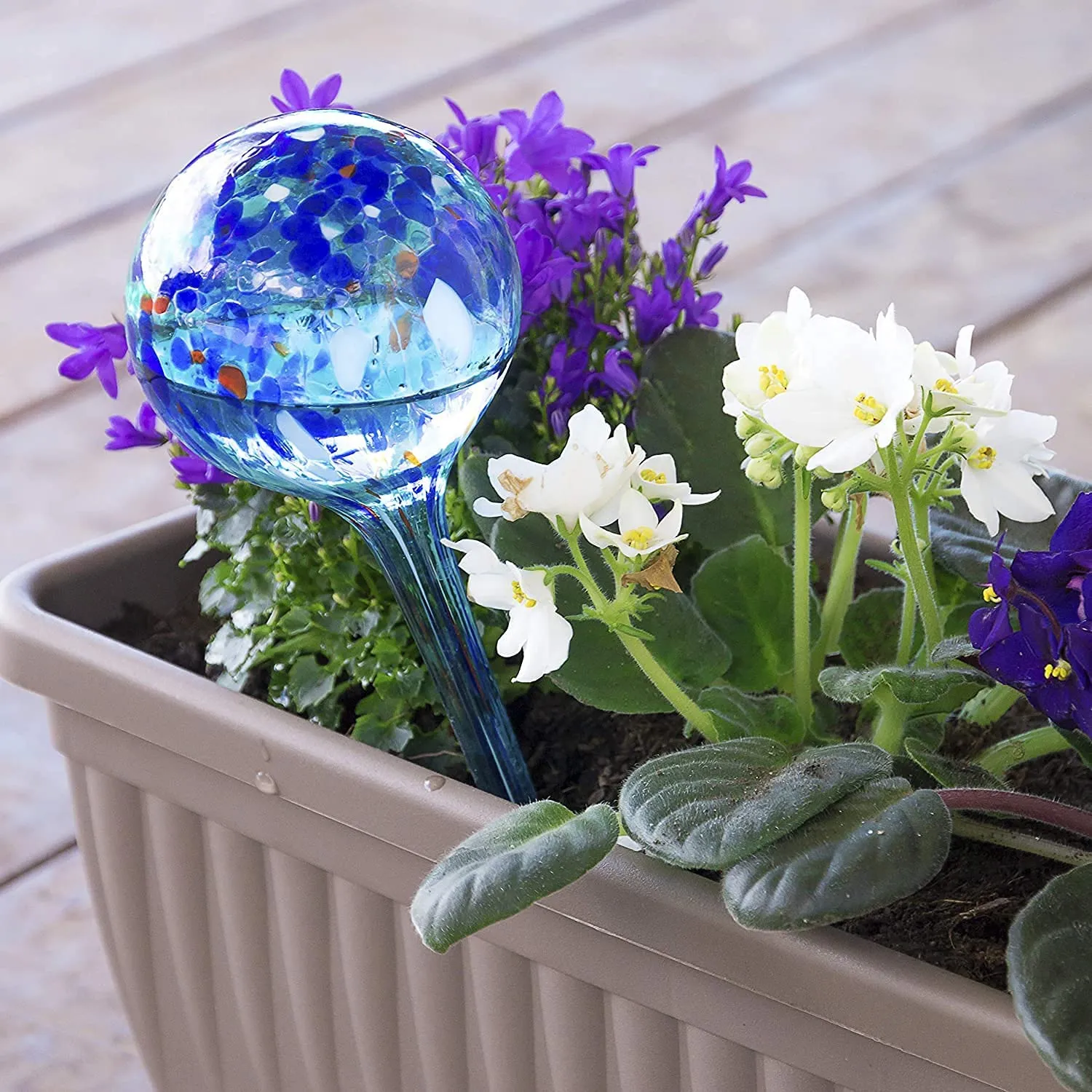 Self Watering Globes - Pack of 2 - Handcrafted Glass