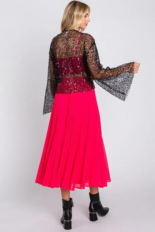 Sequin Mesh Cover-Up