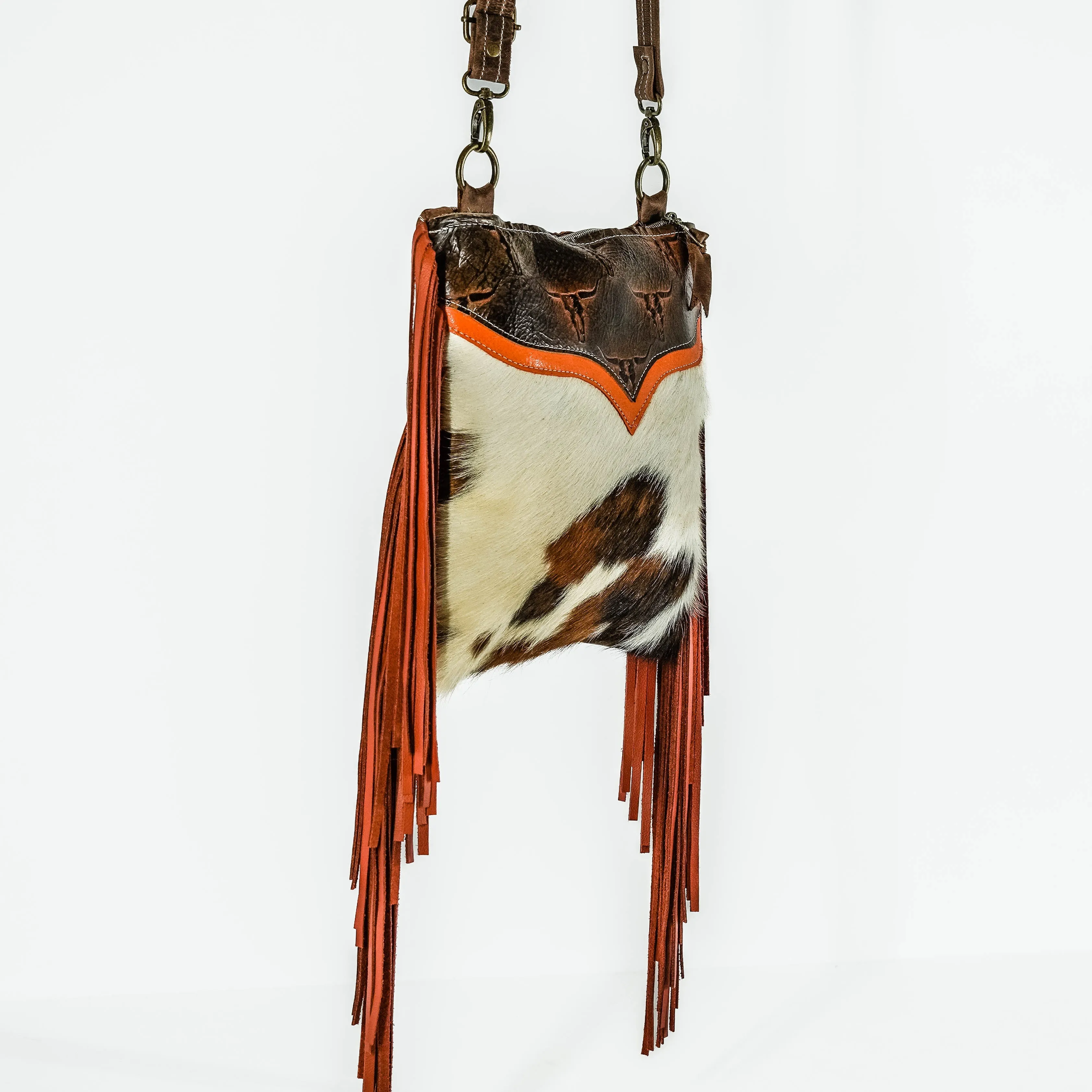 Shania - Tricolor w/ Fire Skulls