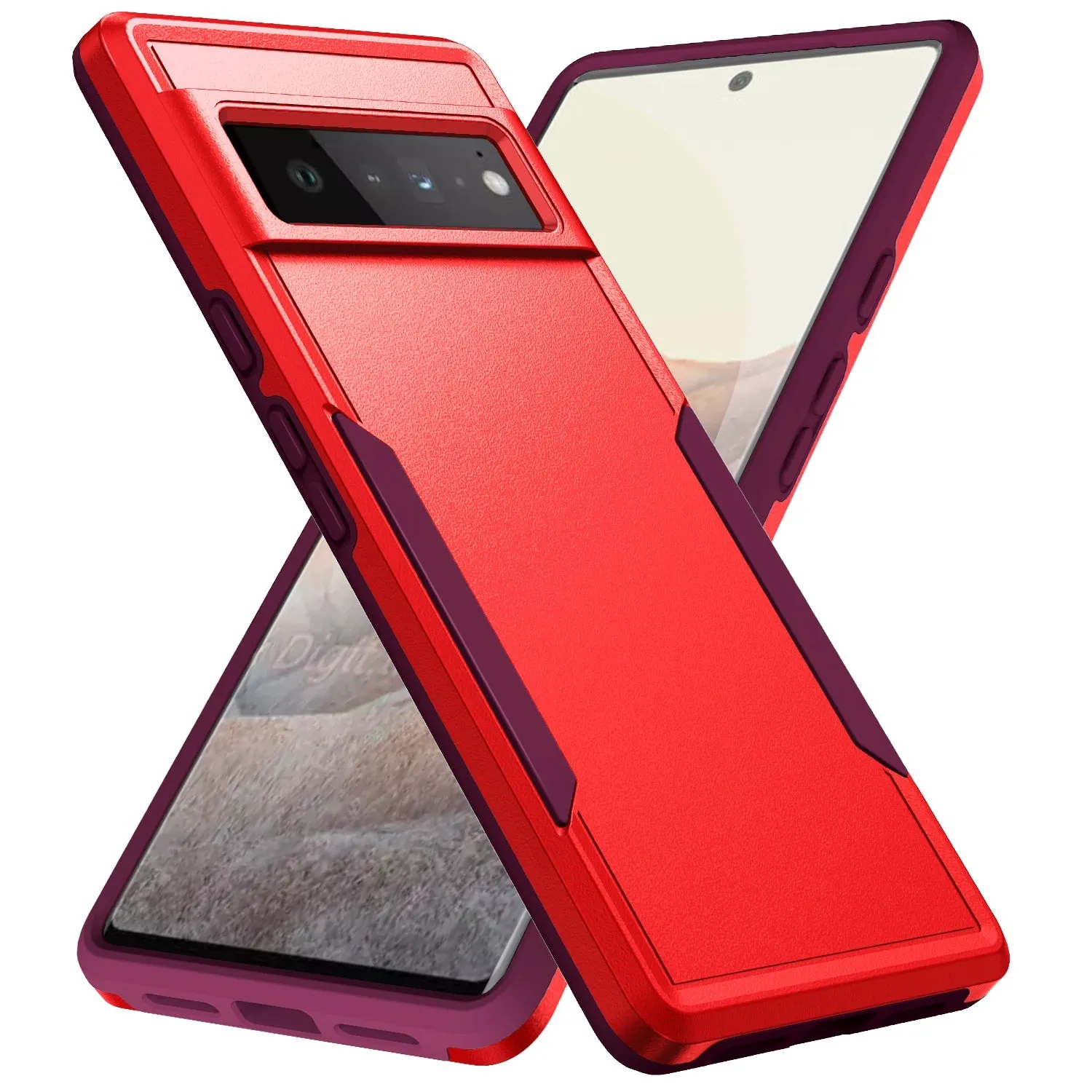 Shockproof Heavy Duty Rugged Armor Case For Google Pixel