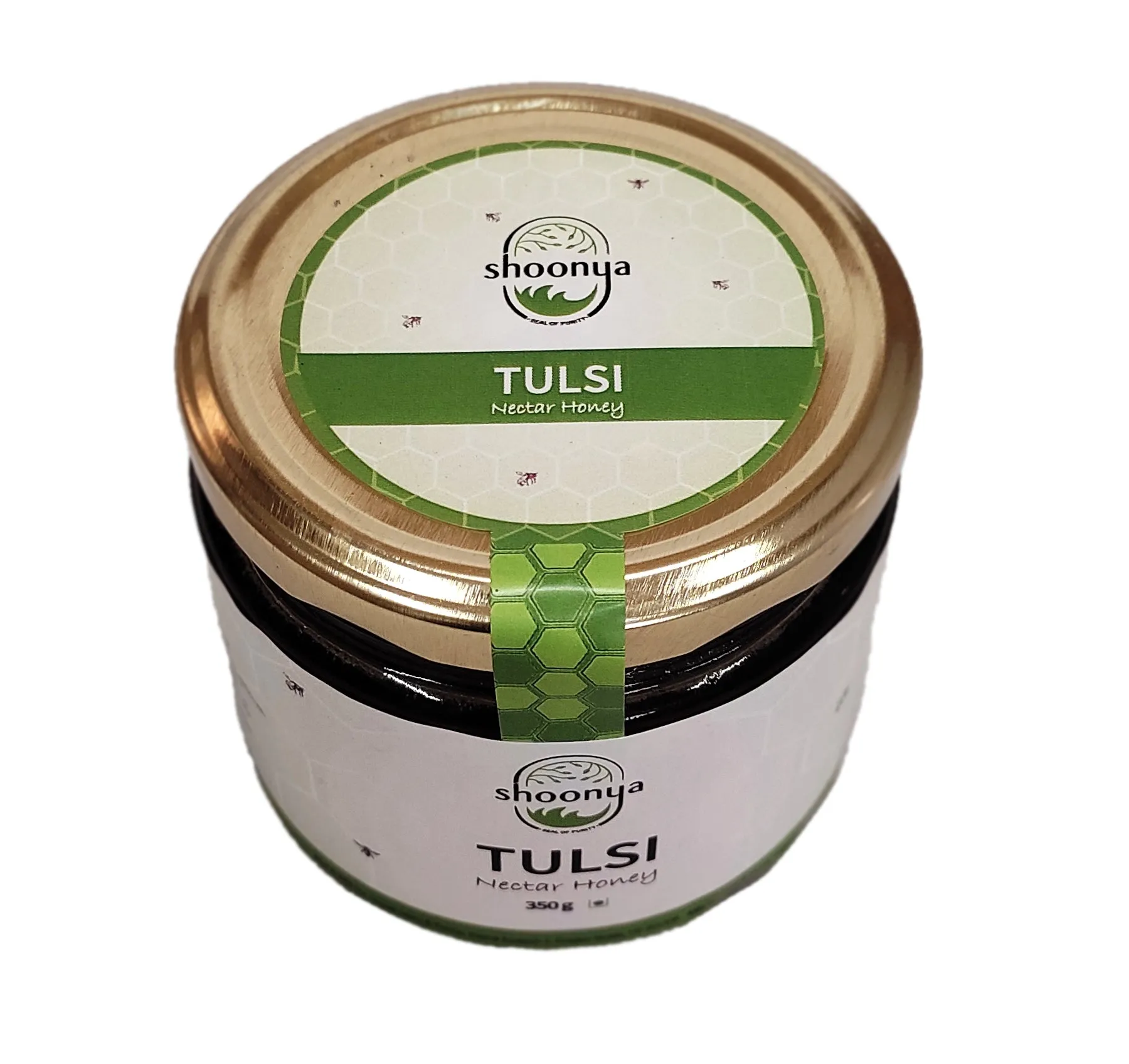 Shoonya Organic Tulsi Honey 350 GM - Certified Organic