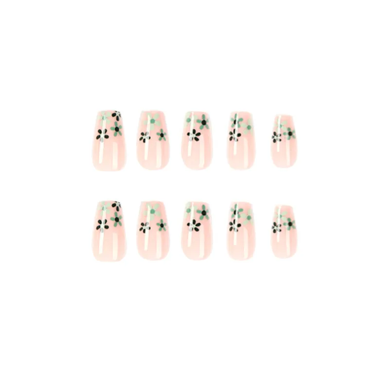 Short coffin flowers on top