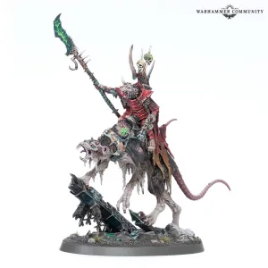 Skaven Clawlord on Gnaw-Beast