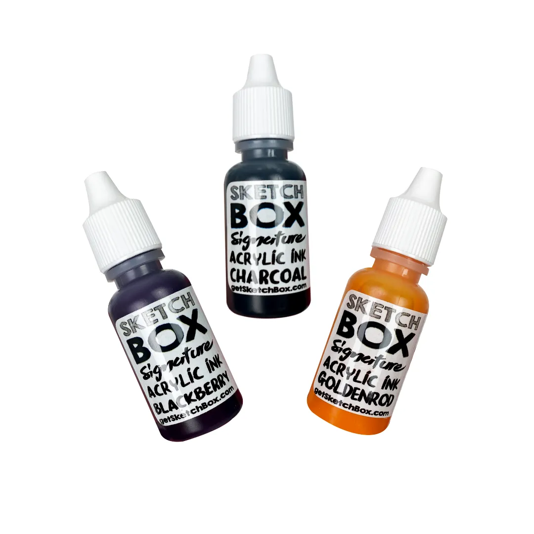 SketchBox Signature Acrylic Ink Set