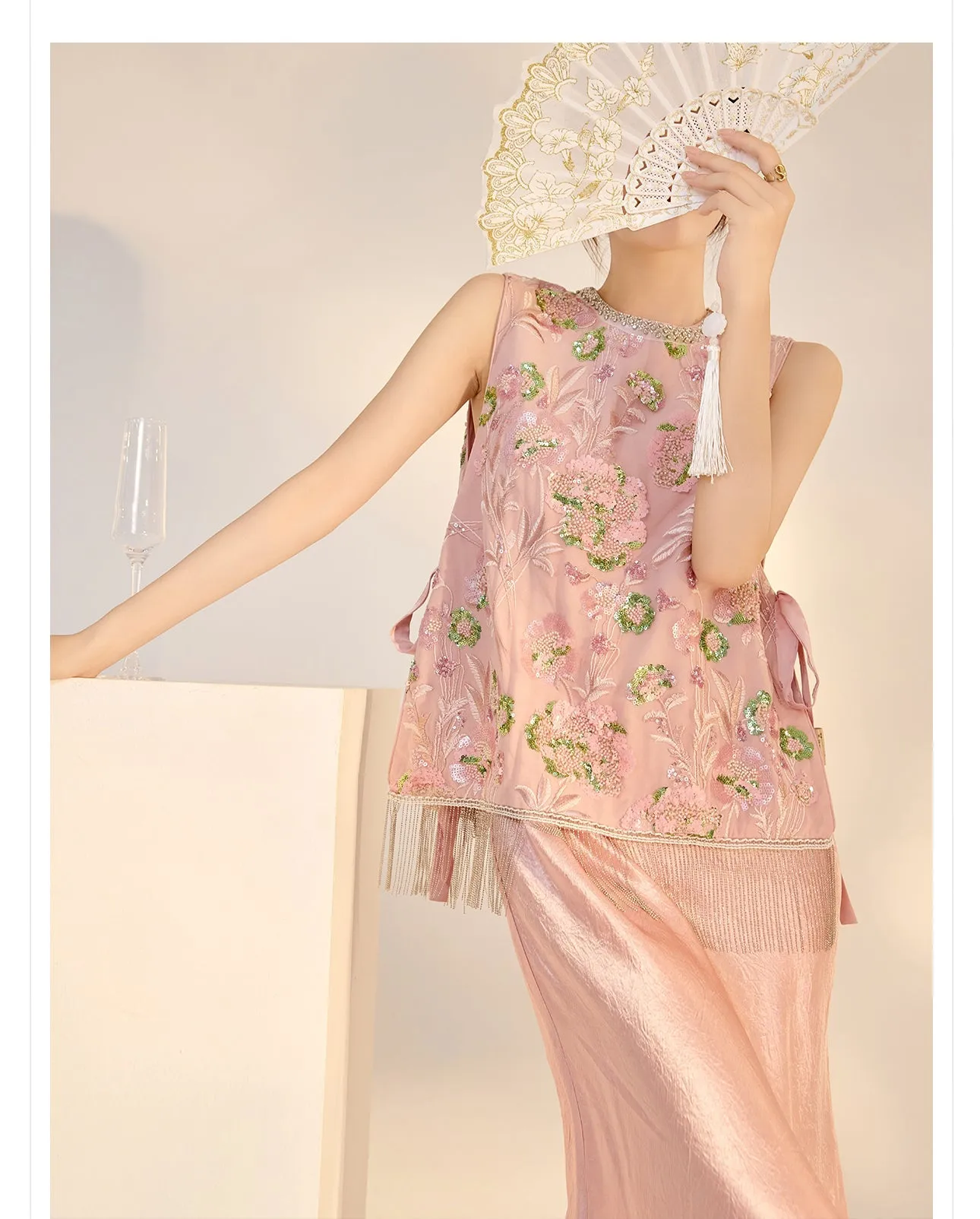 Skye Glamorous Qipao Cheongsam Top