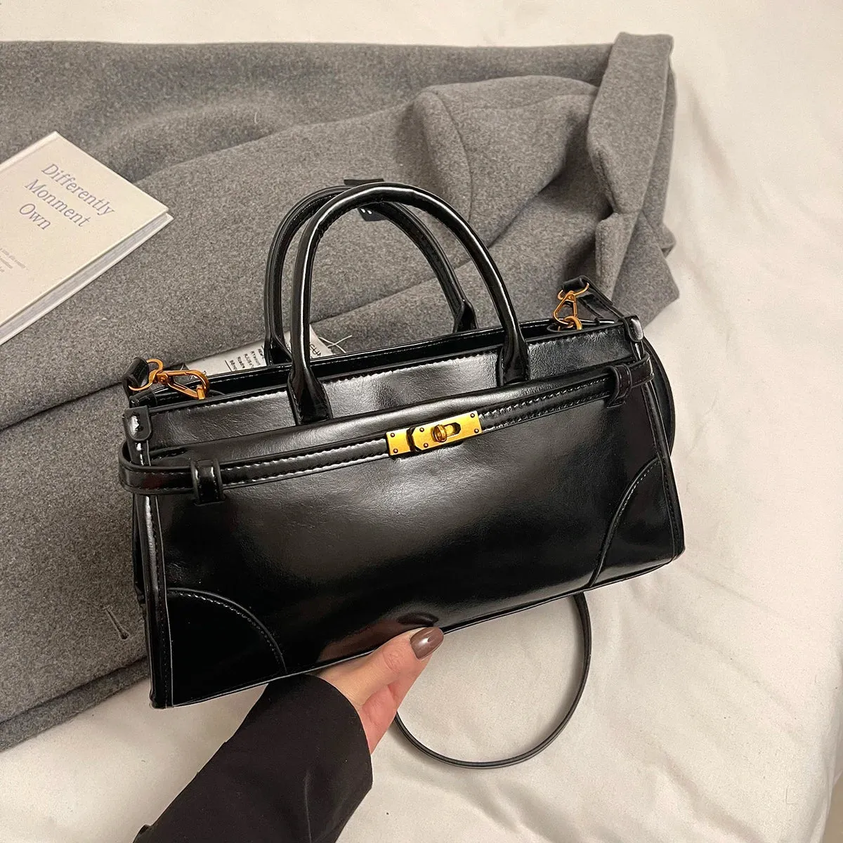 Small Crossbody Short Handle Bag