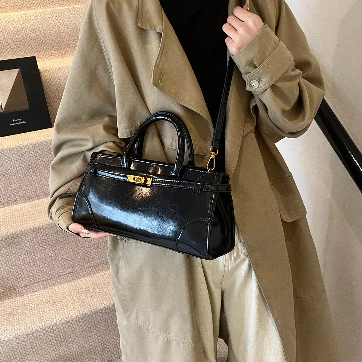 Small Crossbody Short Handle Bag