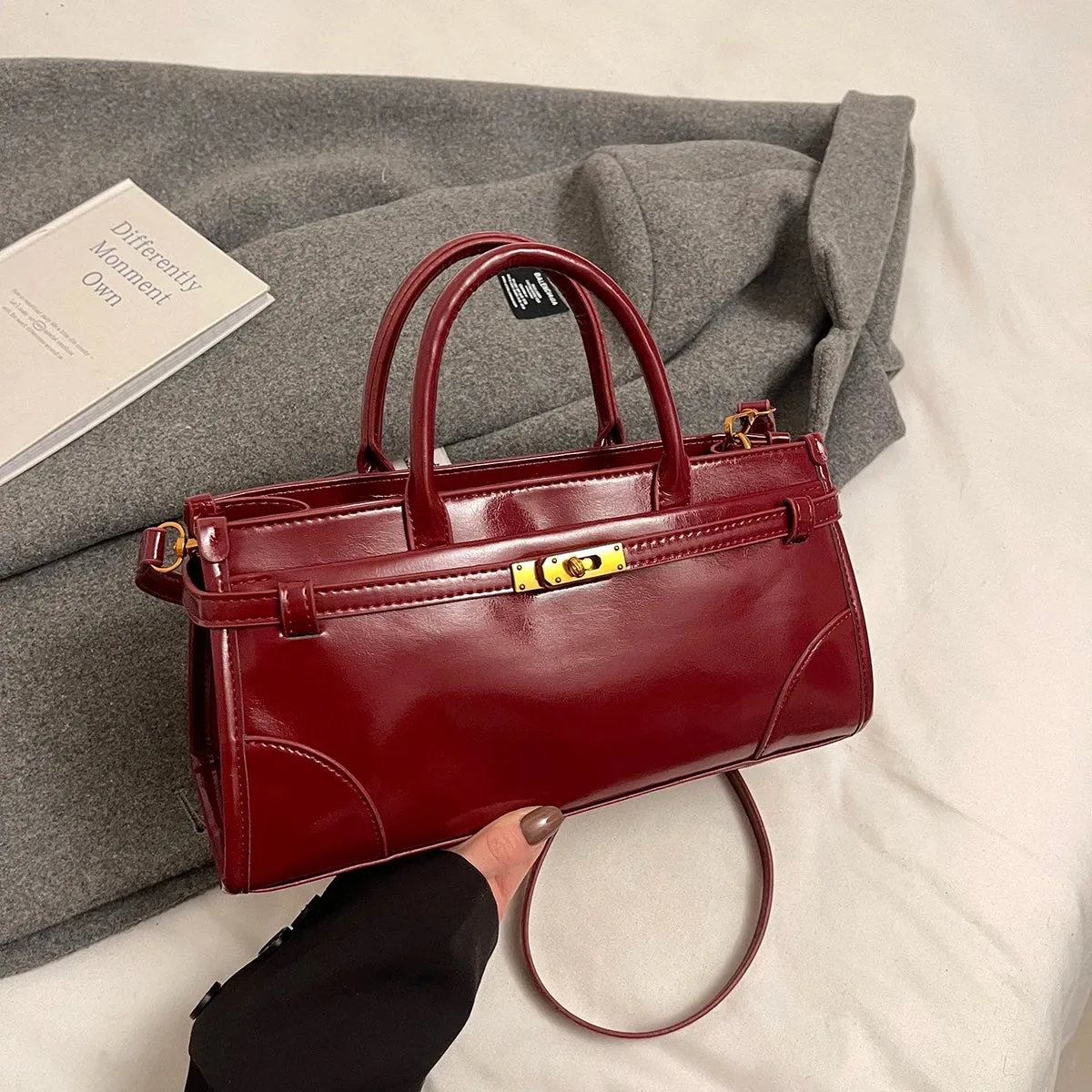 Small Crossbody Short Handle Bag