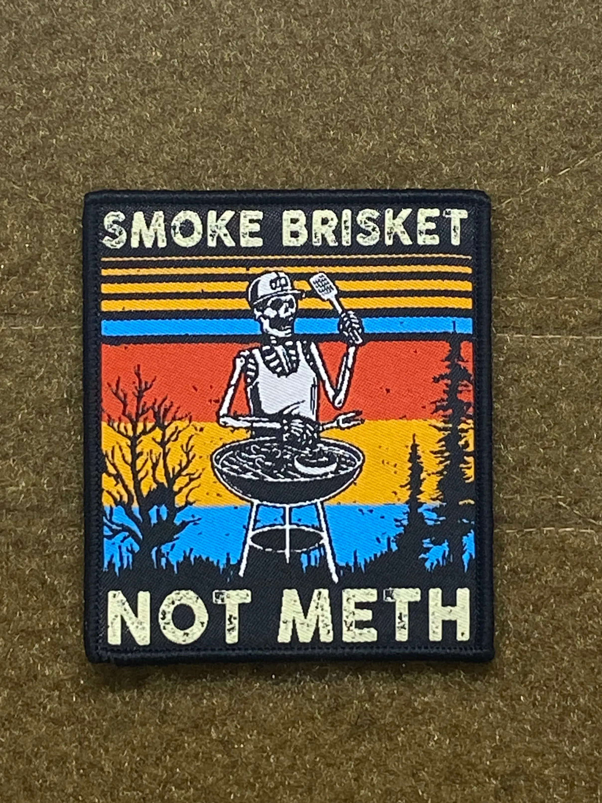 Smoke Brisket, Not Meth Morale Patch