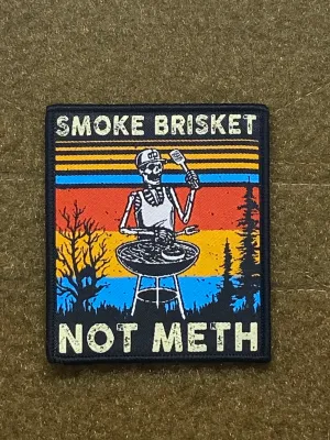 Smoke Brisket, Not Meth Morale Patch