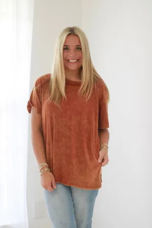 Softly Falling Top in Rust