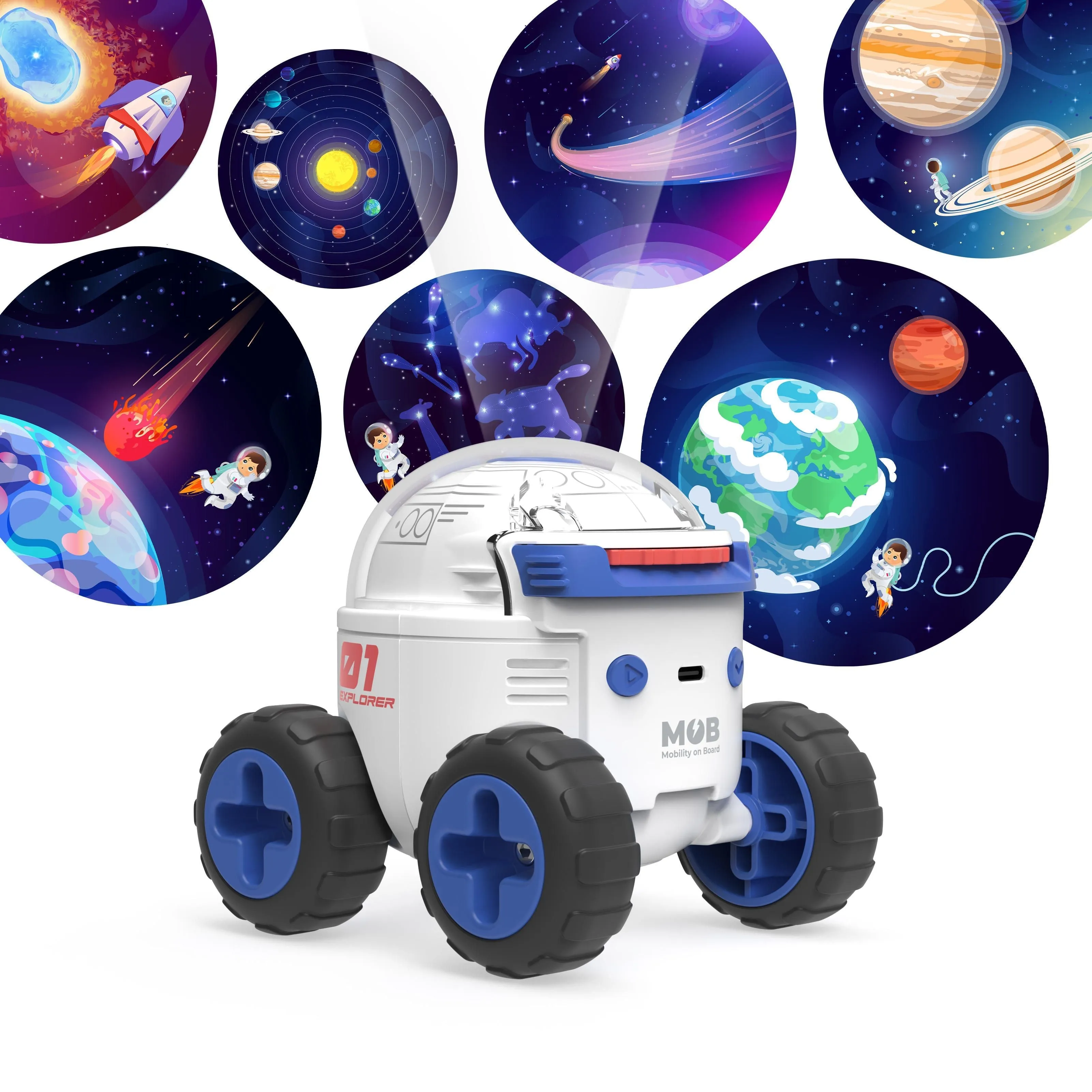 SPACE ROVER EXLORER PROJECTOR