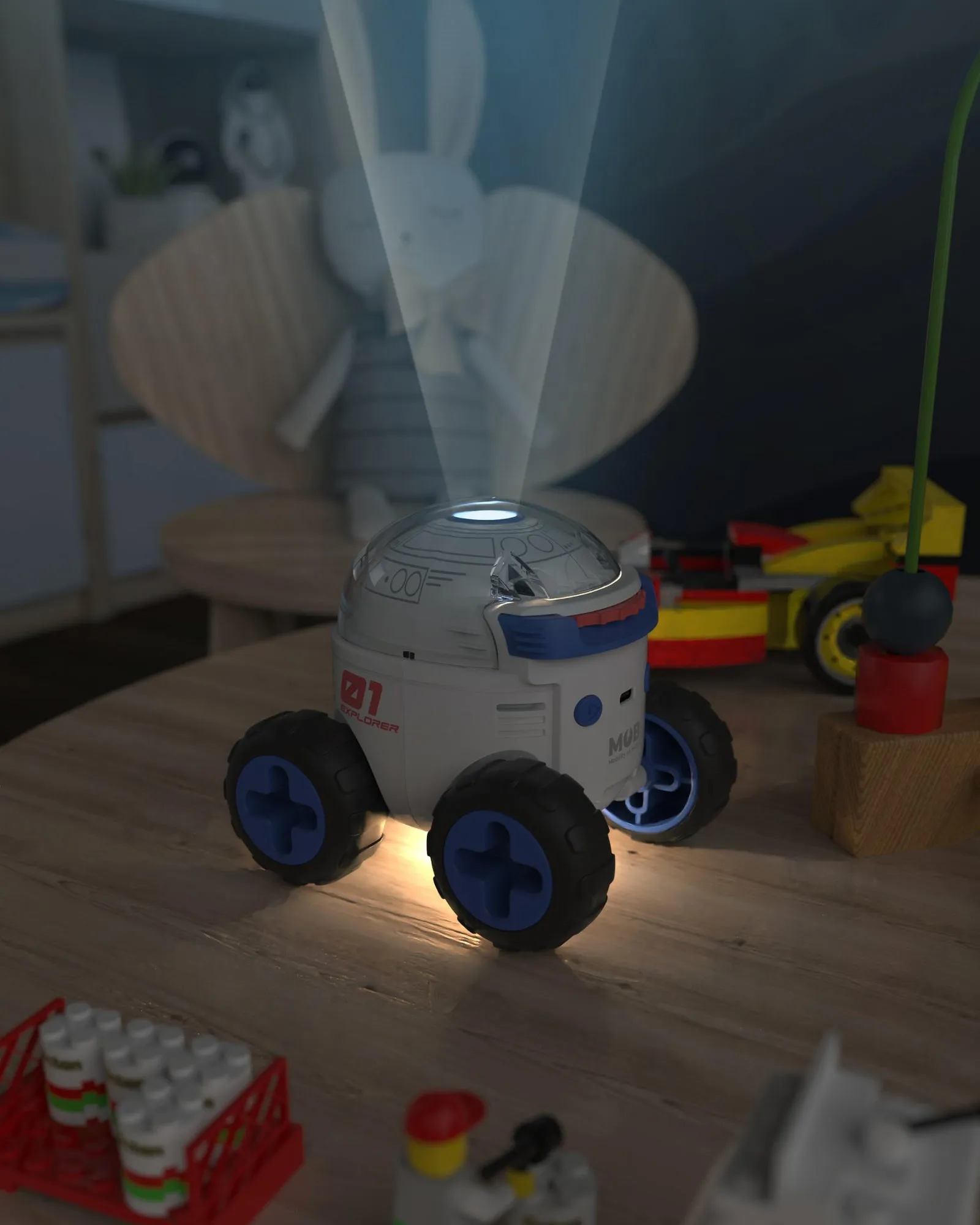 SPACE ROVER EXLORER PROJECTOR