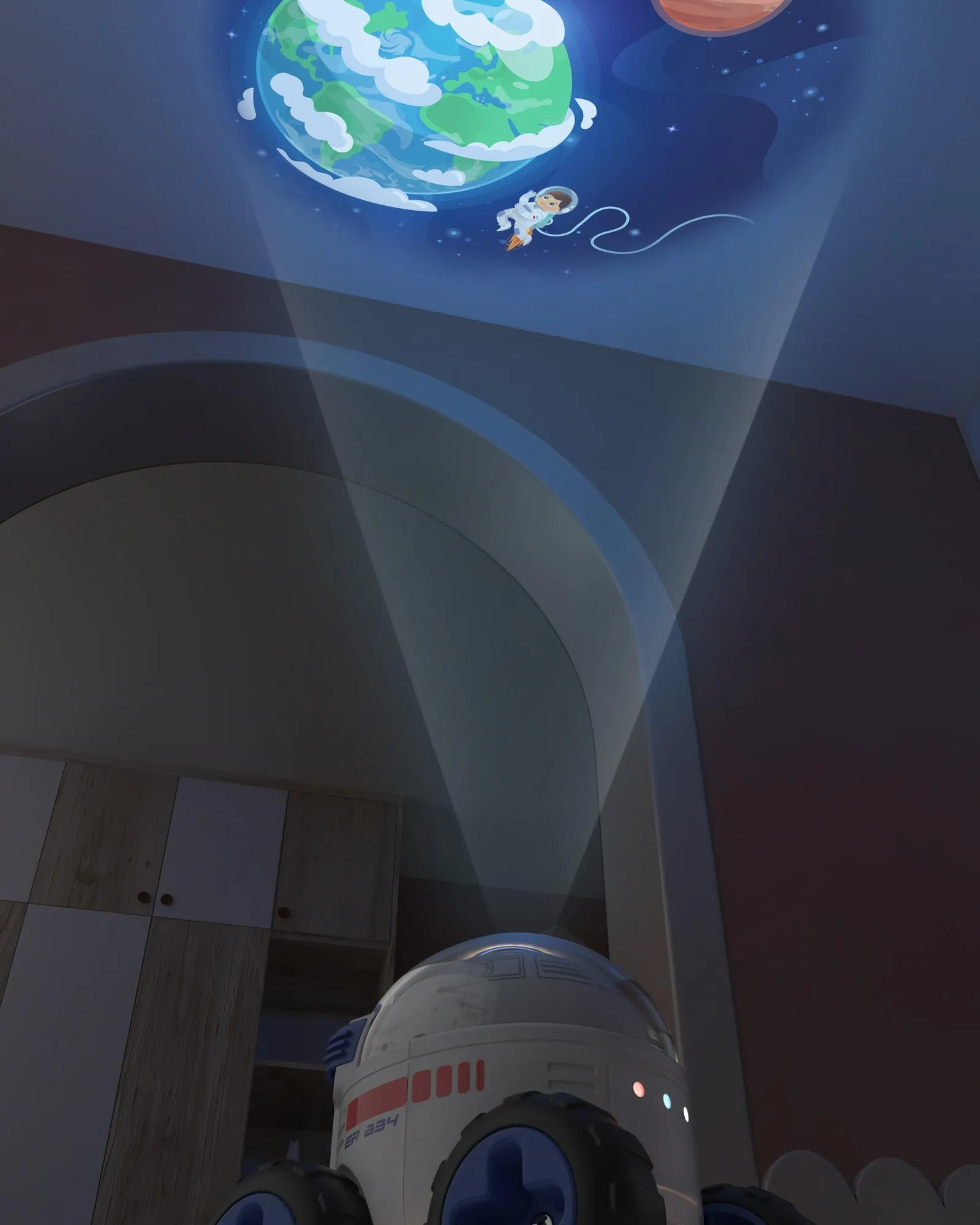 SPACE ROVER EXLORER PROJECTOR