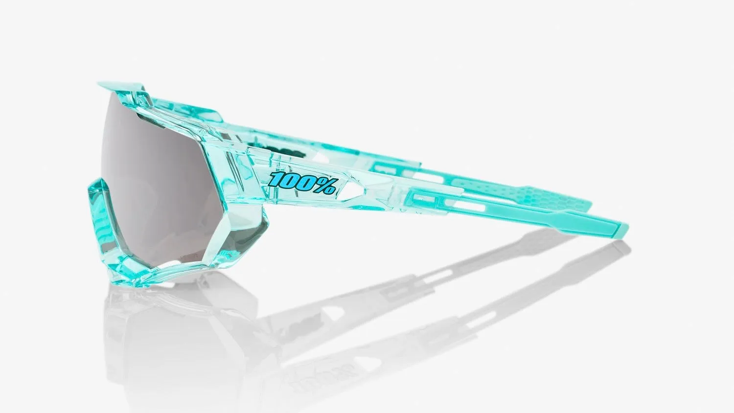 SPEEDTRAP-Polished Translucent Mint / HiPER Silver Mirror