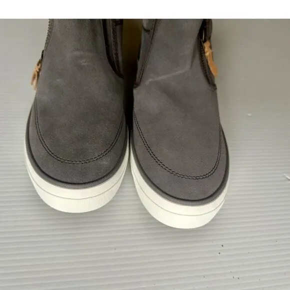 Sperry Crest Lug Zone’Gray Suede Chukka Sneaker Size 9.5