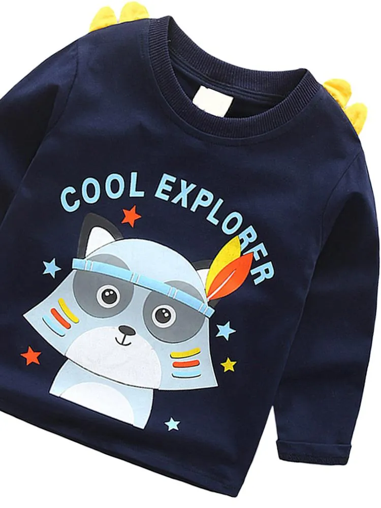 Spikes Out - Cool Explorer Boys/ Girls Navy Blue Sweatshirt