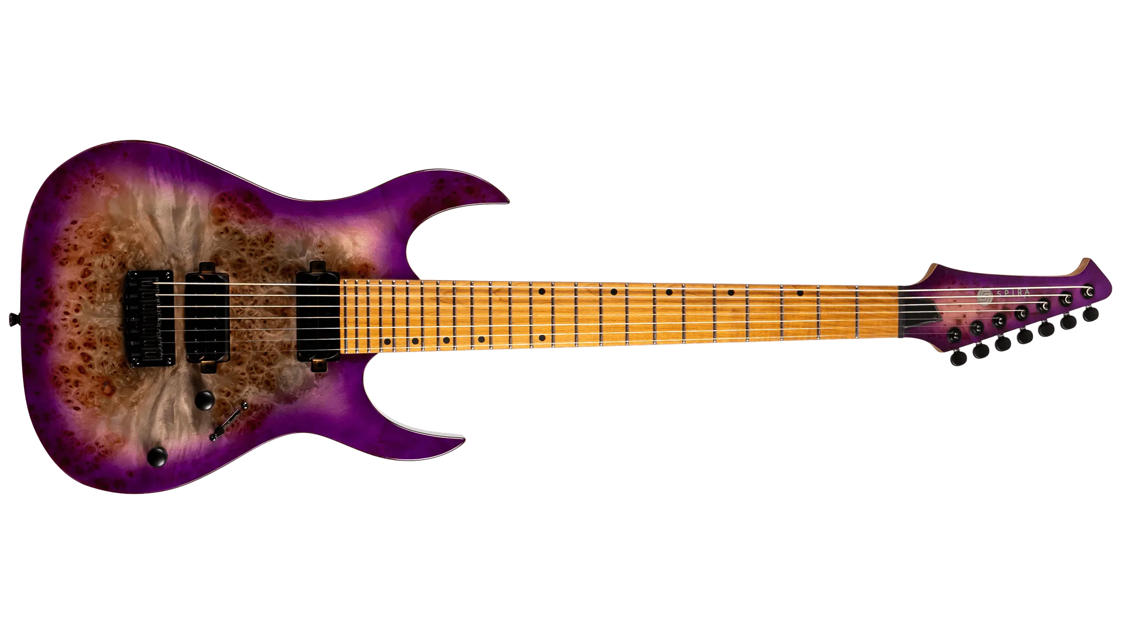 Spira S-457 Trans Purple Electric Guitar