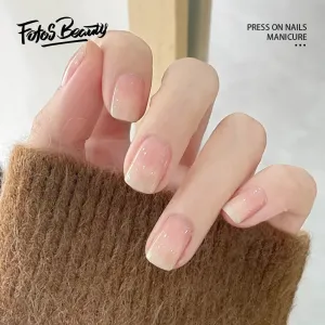 Square white gradient pink