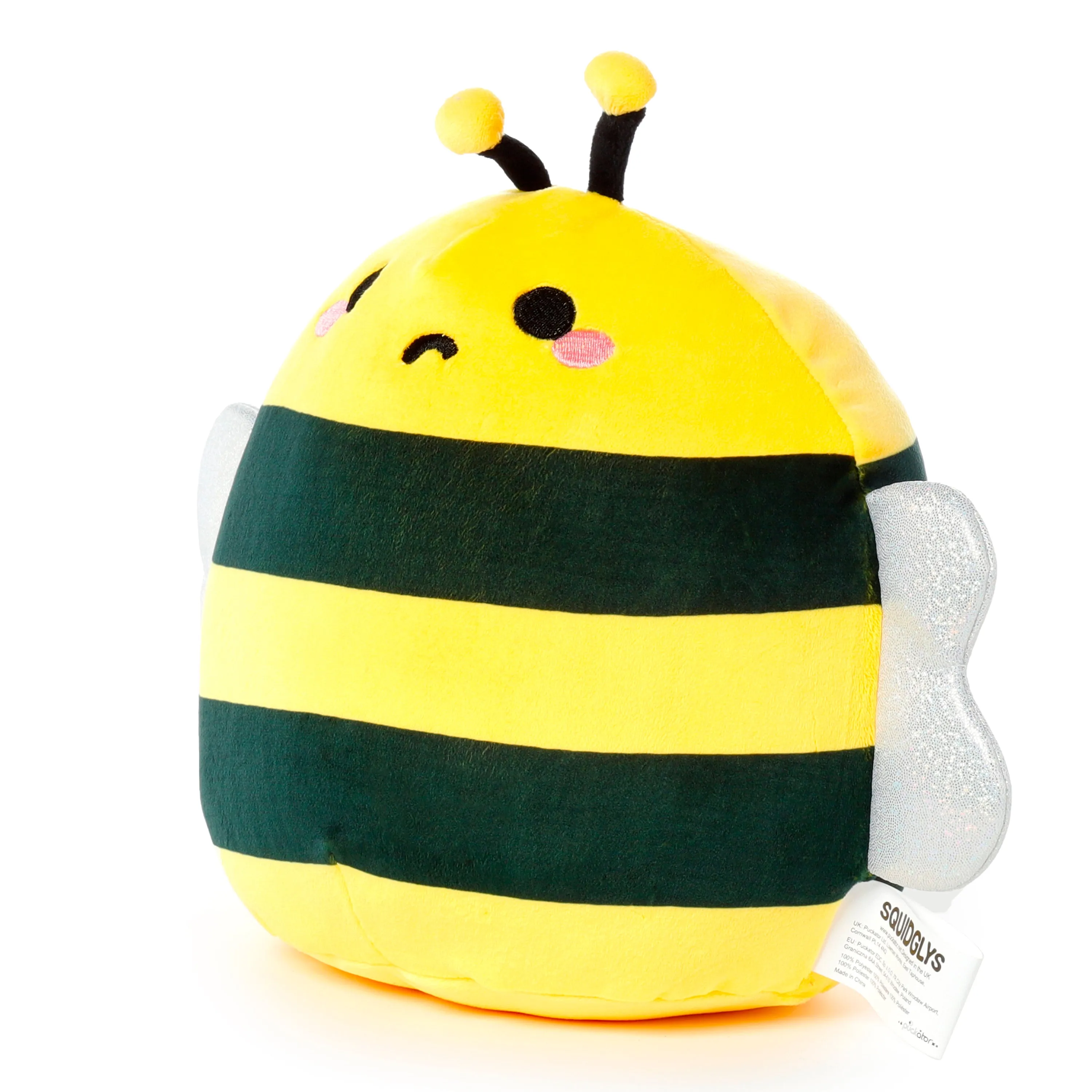 Squidglys Plush Toy - Bobby the Bee Adorabugs